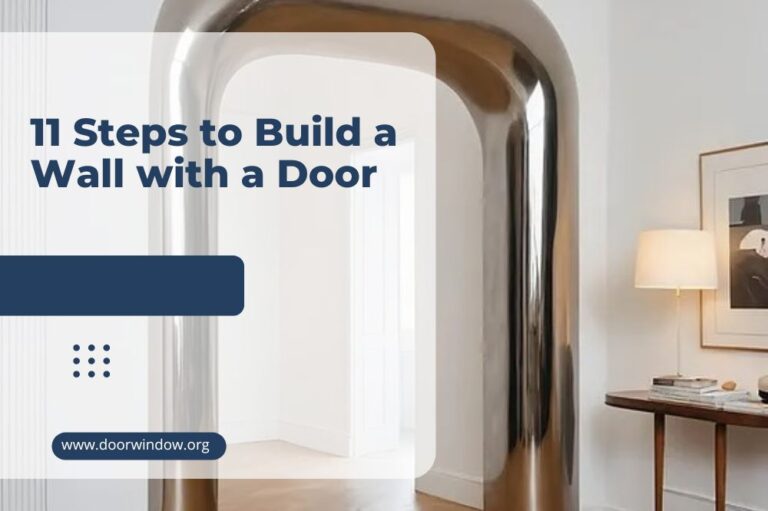 11 Steps to Build a Wall with a Door