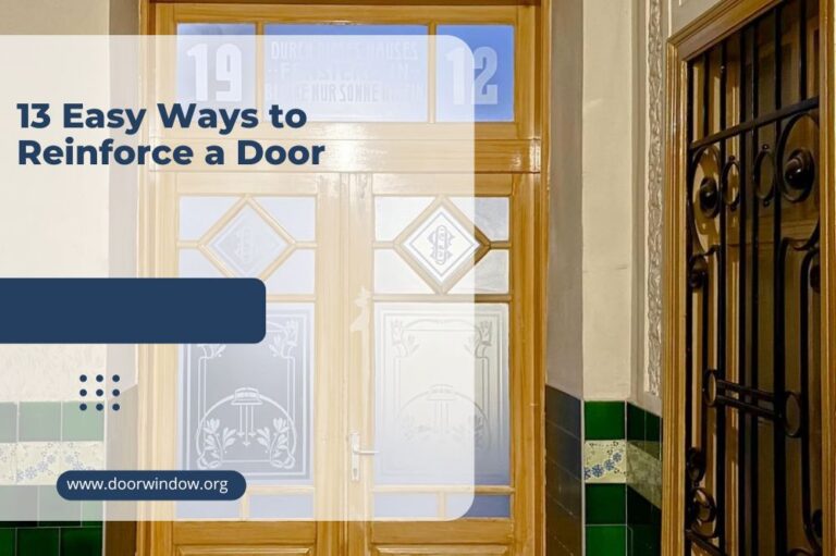 13 Easy Ways to Reinforce a Door