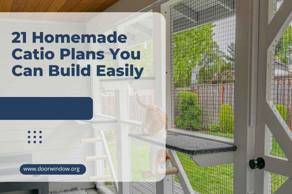 21 Homemade Catio Plans You Can Build Easily