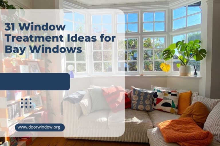 31 Window Treatment Ideas for Bay Windows