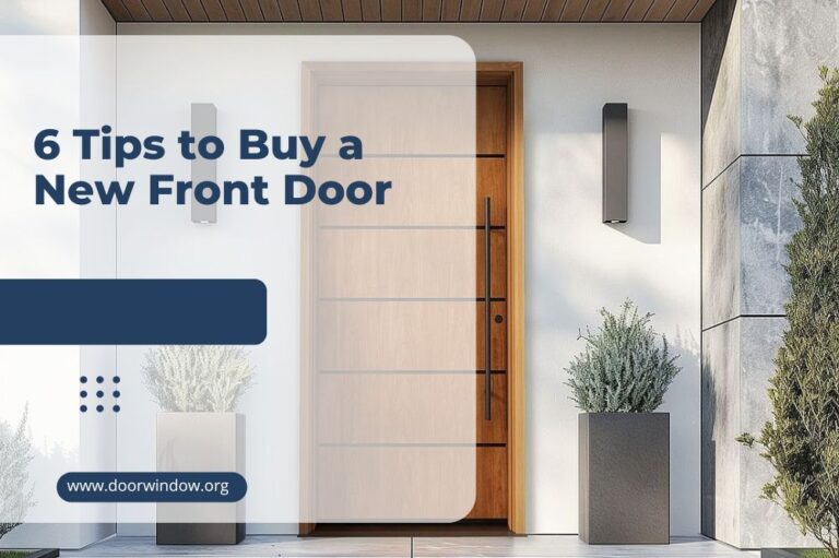 6 Tips to Buy a New Front Door