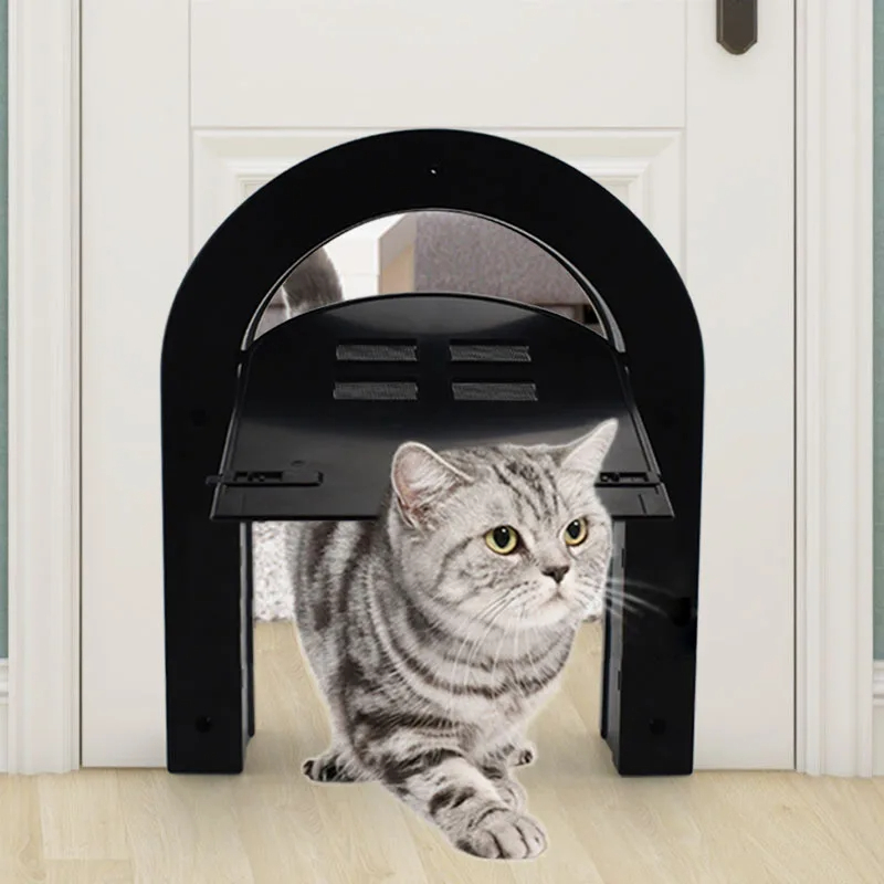 ABS Plastic Free Entry Magnetic Cat Door