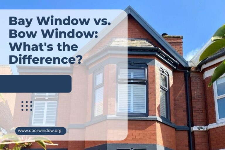 Bay Window vs. Bow Window: What’s the Difference?