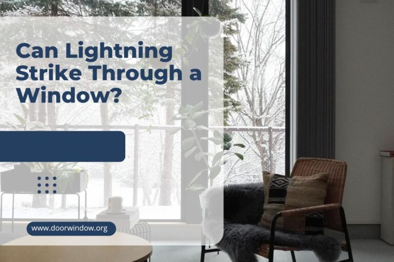 Can Lightning Strike Through a Window?