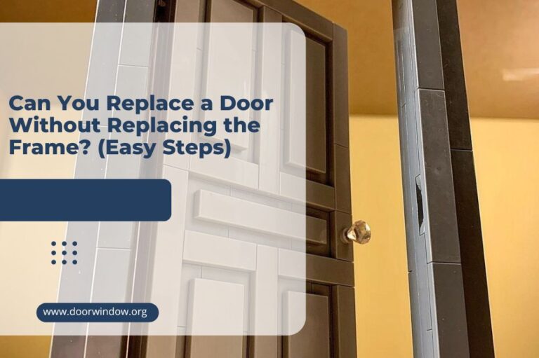 Can You Replace a Door Without Replacing the Frame? (Easy Steps)