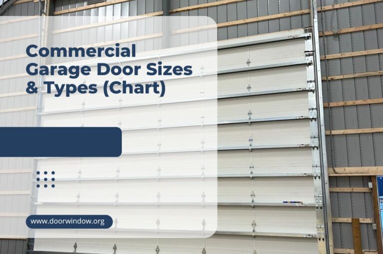 Commercial Garage Door Sizes & Types (Chart)
