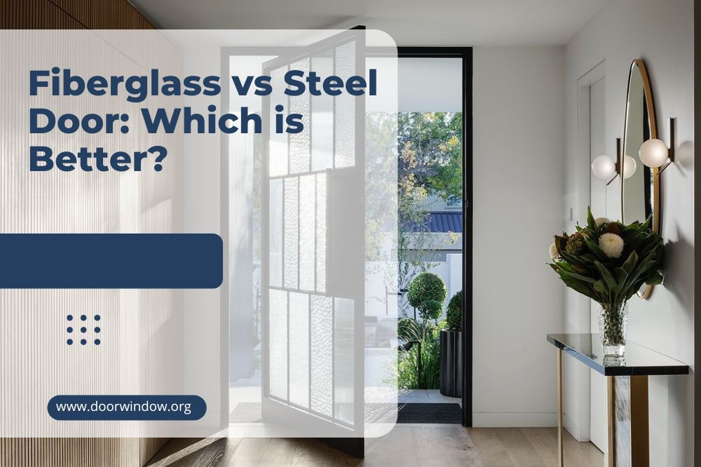 Fiberglass vs Steel Door
