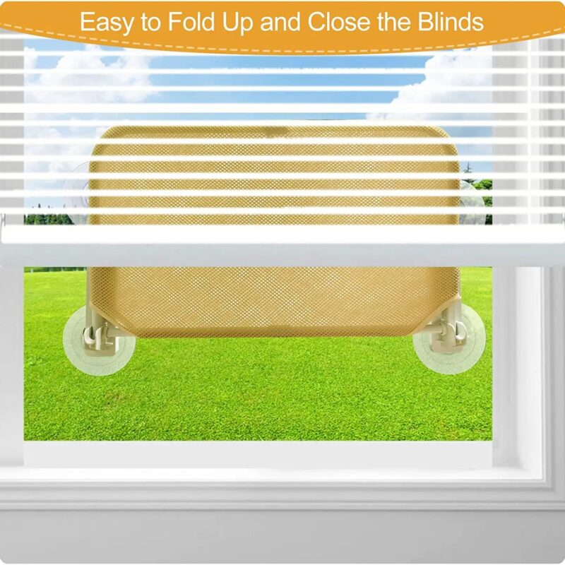 Foldable Cordless Indoor Cat Window Perch1
