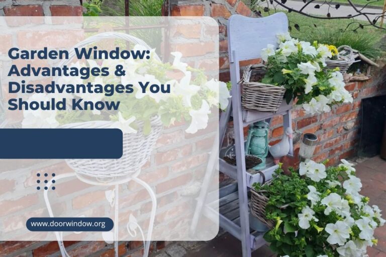 Garden Window: Advantages & Disadvantages You Should Know