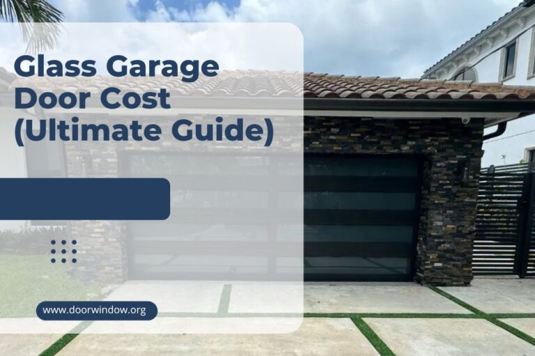 Glass Garage Door Cost (Ultimate Guide)