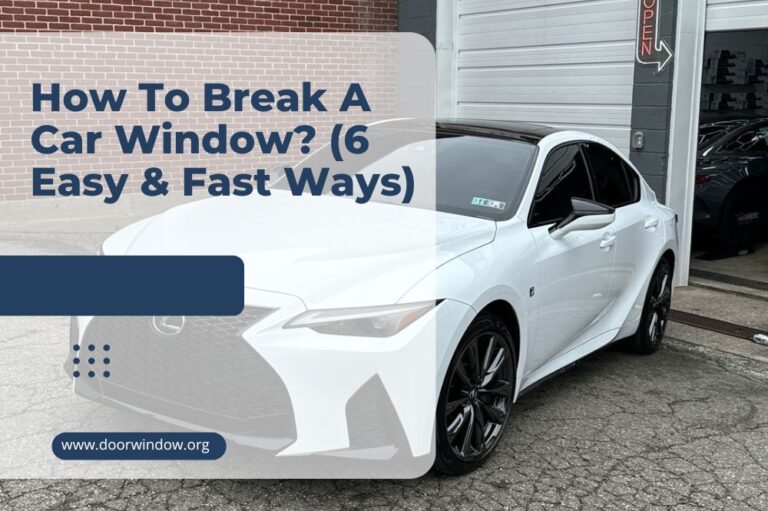 How To Break A Car Window? (6 Easy & Fast Ways)