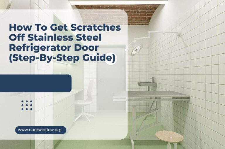 How To Get Scratches Off Stainless Steel Refrigerator Door (Step-By-Step Guide)