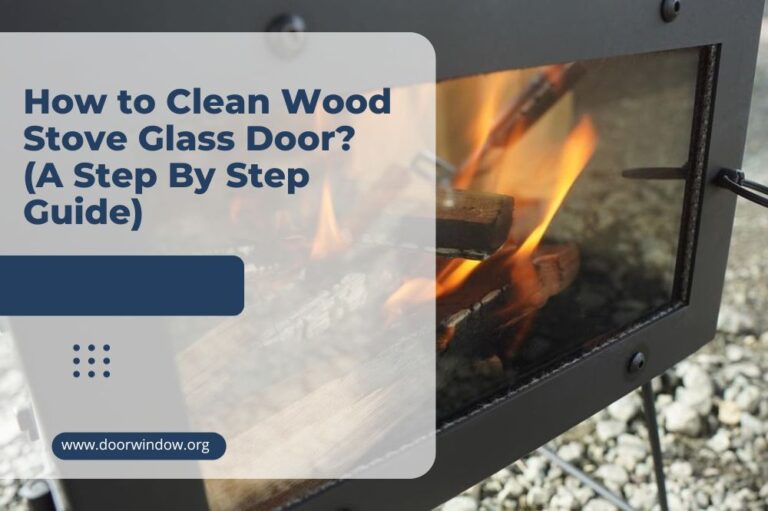 How to Clean Wood Stove Glass Door? (A Step By Step Guide)