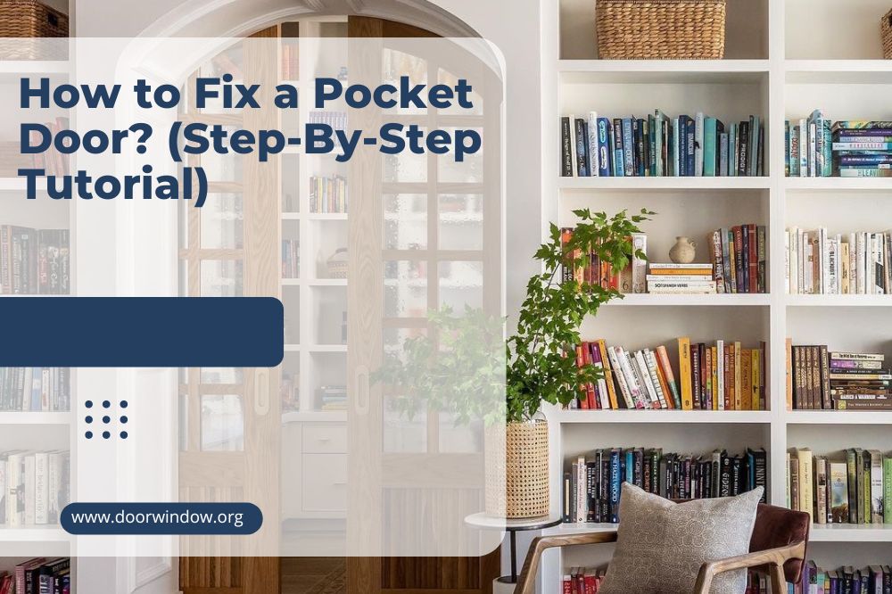 How to Fix a Pocket Door (Step-By-Step Tutorial)