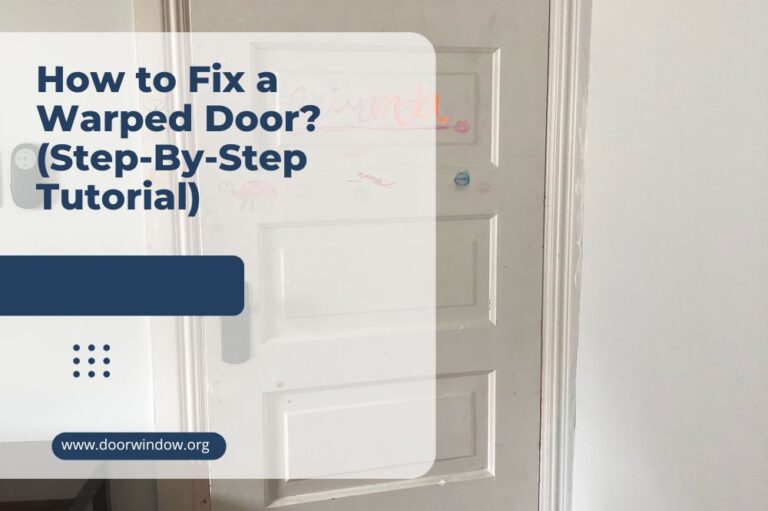 How to Fix a Warped Door? (Step-By-Step Tutorial)