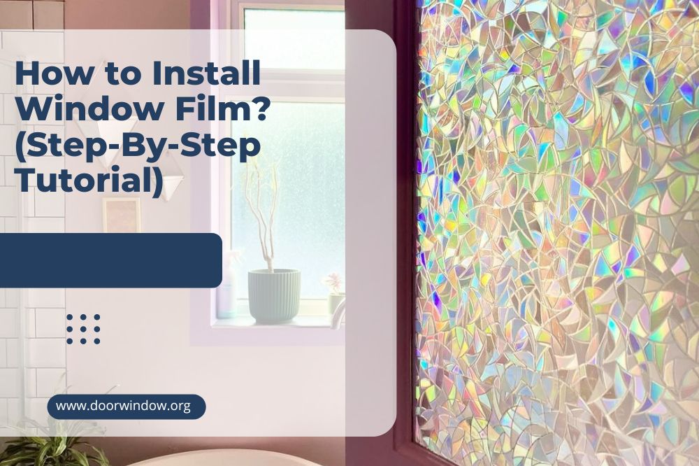 How to Install Window Film (Step-By-Step Tutorial)