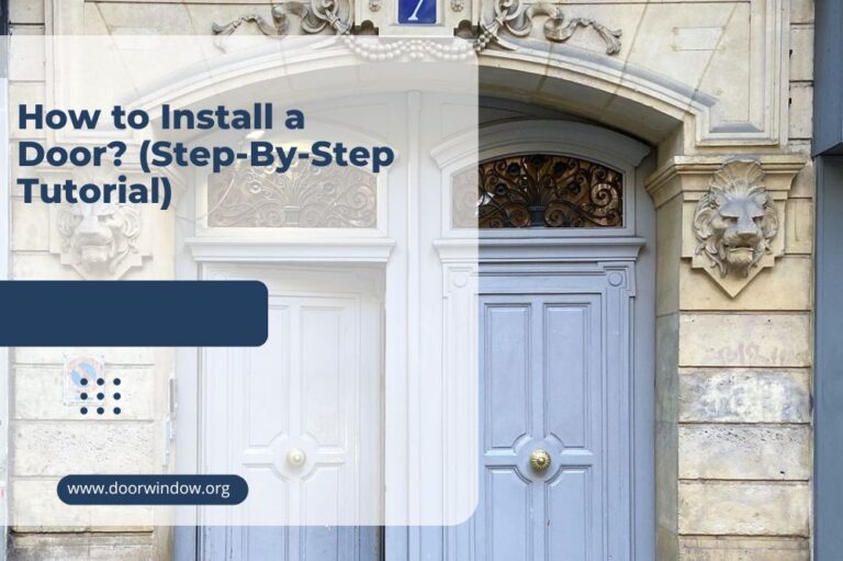 How to Install a Door? (Step-By-Step Tutorial)