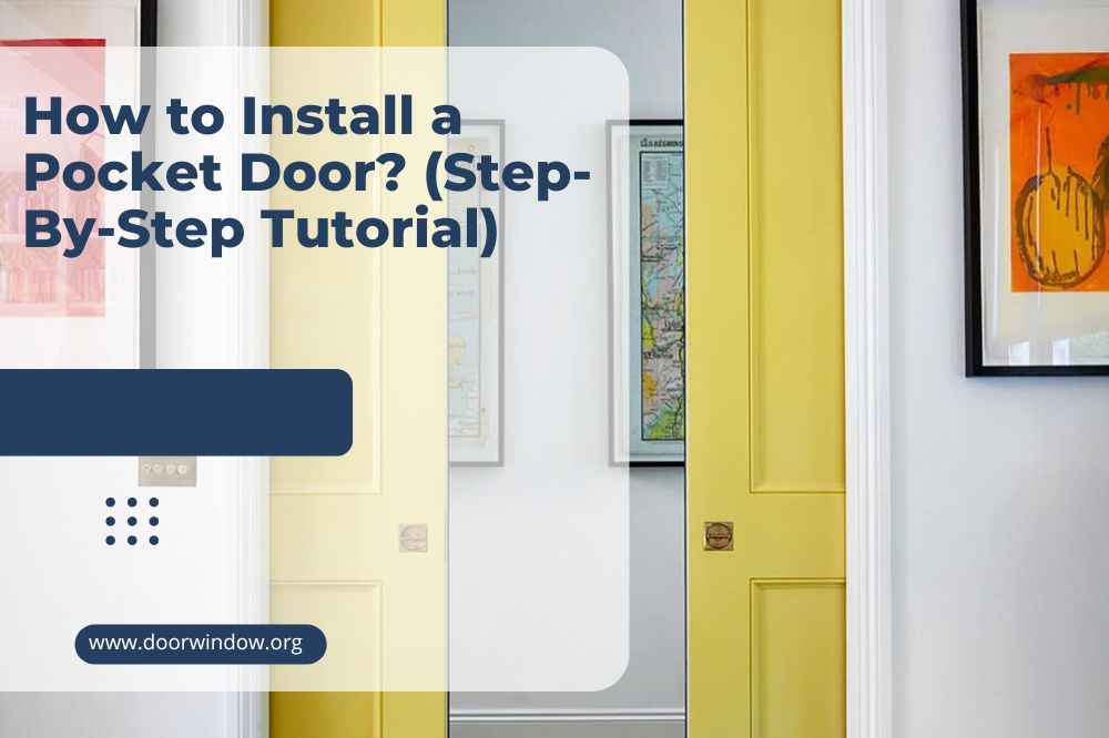 How to Install a Pocket Door (Step-By-Step Tutorial)