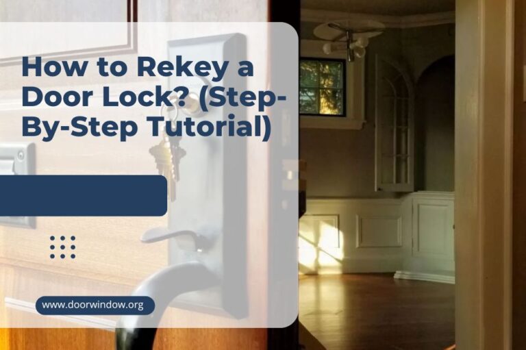 How to Rekey a Door Lock? (Step-By-Step Tutorial)