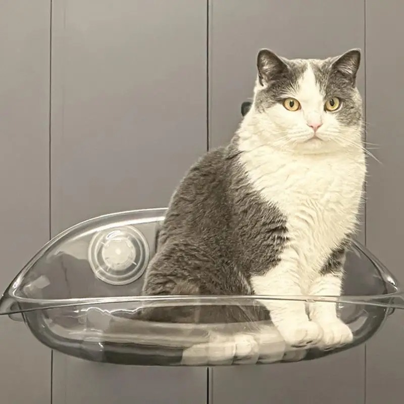 Indoor Suction Cup Design Cat Window Perch1