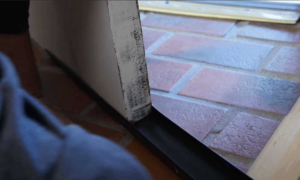 Interior door insulation