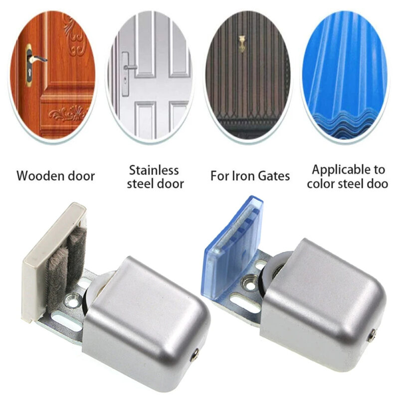 Low Noise Floor Guide Adjustable Length Barn Door Hardware
