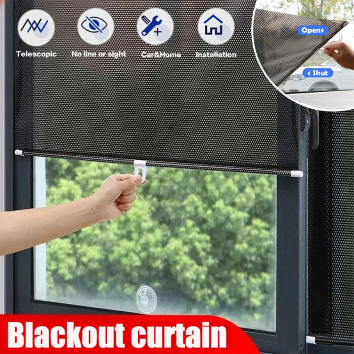 Nail-free Suction Cup Window Blinds 1
