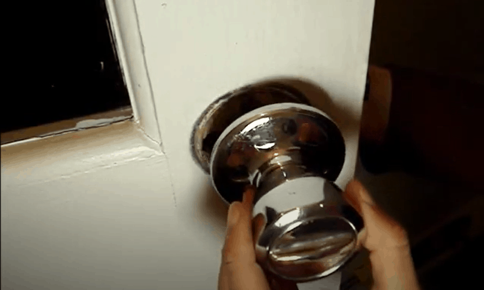 Remove the doorknobs