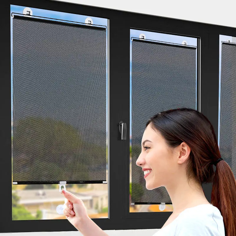 Retractable Roll Shading Window Blinds