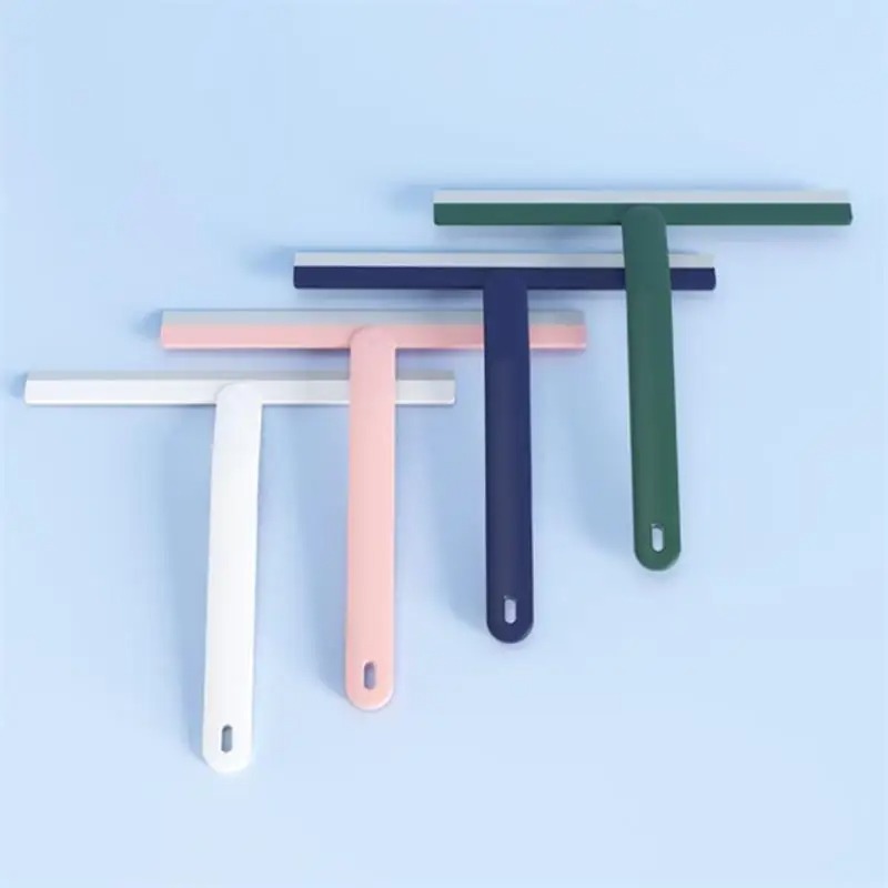Shower Squeegee Long Handle Silicone Window Cleaner1