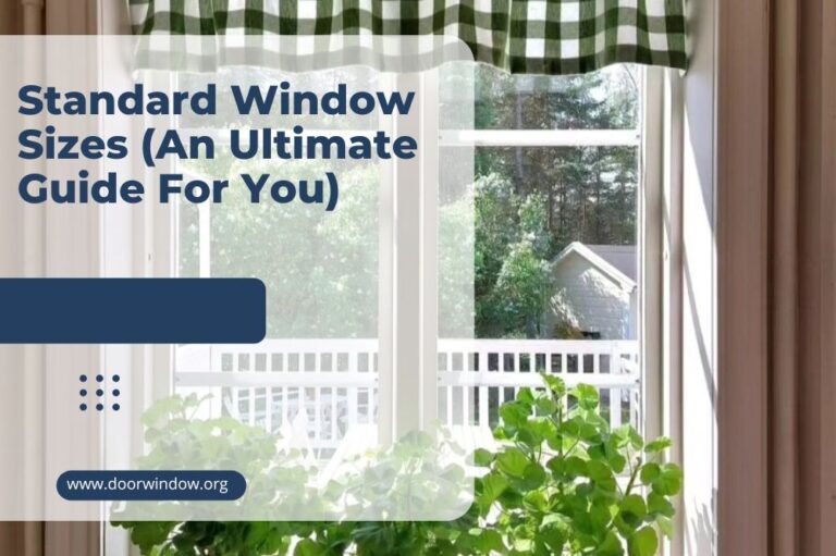 Standard Window Sizes (An Ultimate Guide For You)