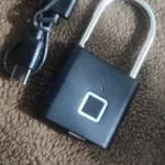 Charging Fingerprint Smart Door Lock photo review