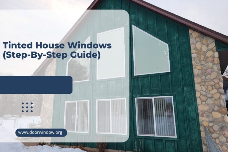 Tinted House Windows (Step-By-Step Guide)