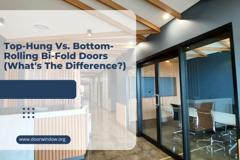 Top-Hung Vs. Bottom-Rolling Bi-Fold Doors (What’s The Difference?)