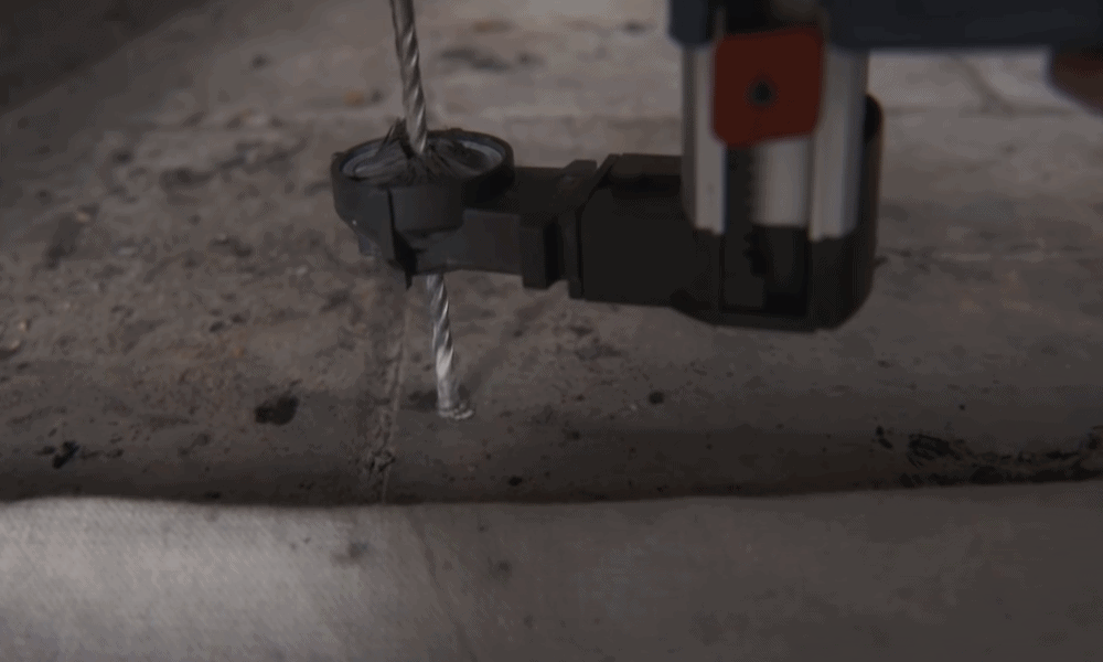 Use a Drill to Make Holes for Lead Anchors