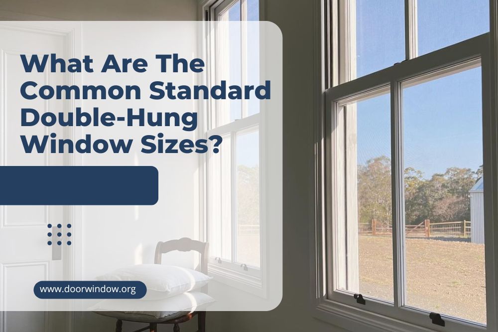 What Are The Common Standard Double-Hung Window Sizes