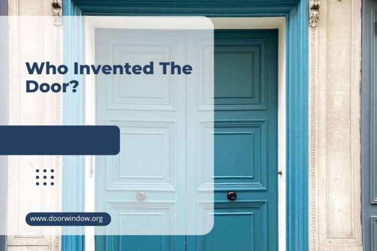 Who Invented The Door?