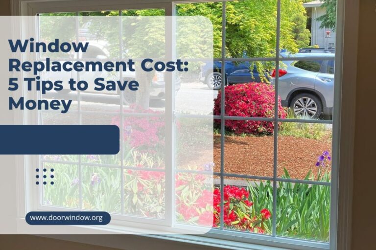 Window Replacement Cost: 5 Tips to Save Money