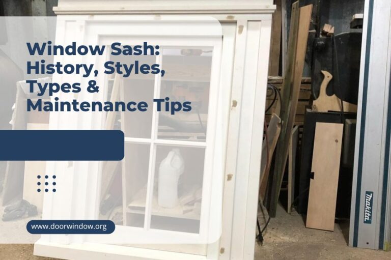 Window Sash: History, Styles, Types & Maintenance Tips